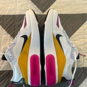 Nike Air Max White and Vibrant Pink